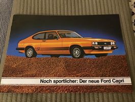 Ford Capri Verkaufsprospekt Jan. 1978