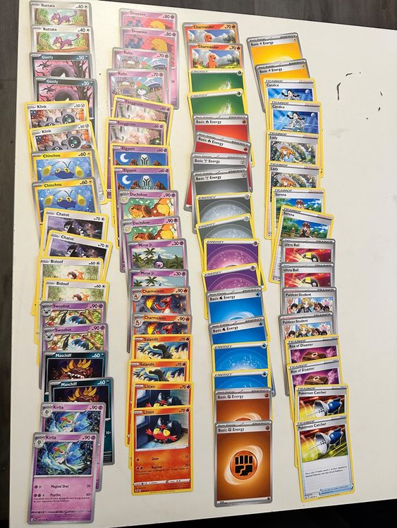 Pokémon Memory mit 35 Paar Originalkarten jeglicher Art (Gebraucht) in ...