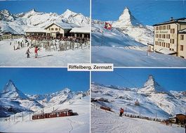 ZERMATT Hotel Restaurant Riffelberg - Bahn - Skilift