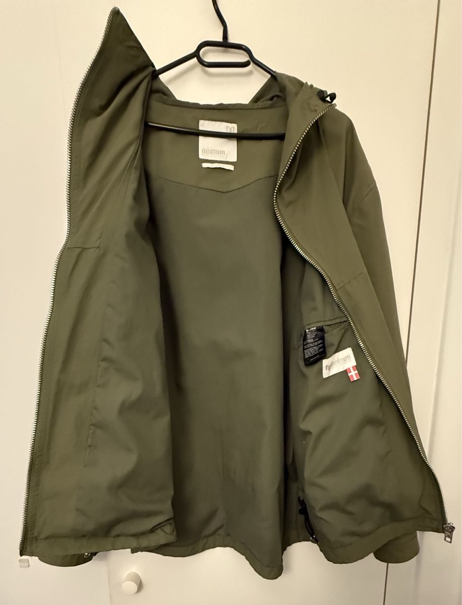 Giacche: Minimum Sender Regenjacke Khaki Gr. XL – Usato da Schaffhausen venduto da gdinoro 2