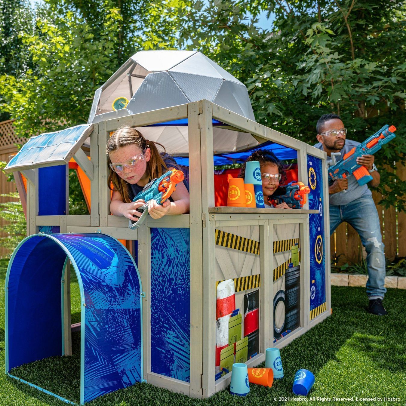 Casette per bambini: Nerf Geo Strike Hauptquartier – Nuovo e nell'imballaggio originale da Erlinsbach venduto da Home-World