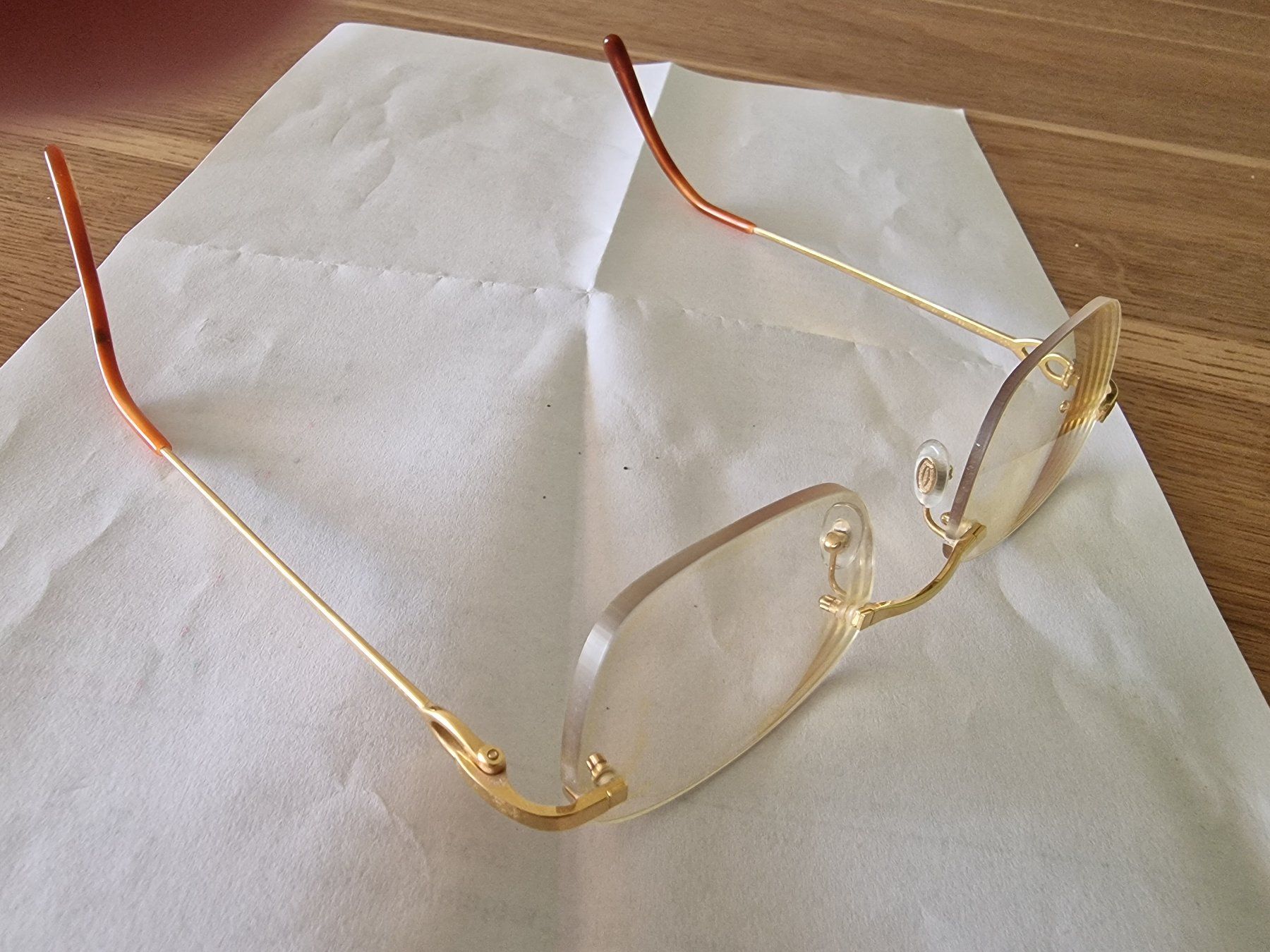 Cartier Lunettes & Verres: Original Cartier Goldbrille – D'occasion à Bellmund par Aquariuz25 4