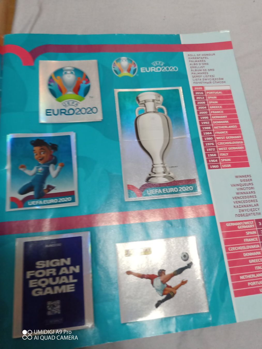 Panini Album: ALBUM EUFA EURO 2020 – Usato da Sigirino venduto da acquila16 1