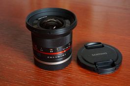 Samyang 12mm f2.0 NCS CS Sony E-Mount TOP Zustand