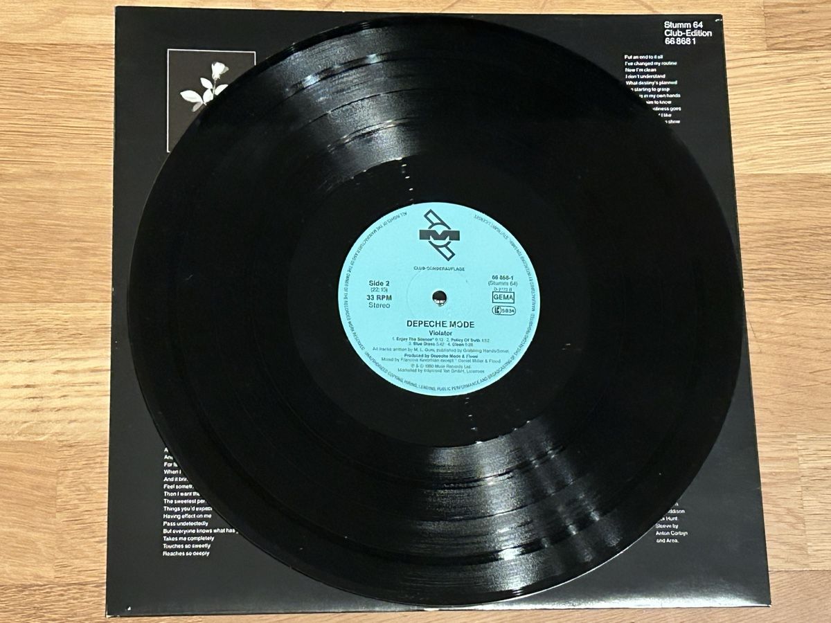 Vinyles: Depeche Mode. 1990. violator – D'occasion à Faulensee par Mizuno06 6