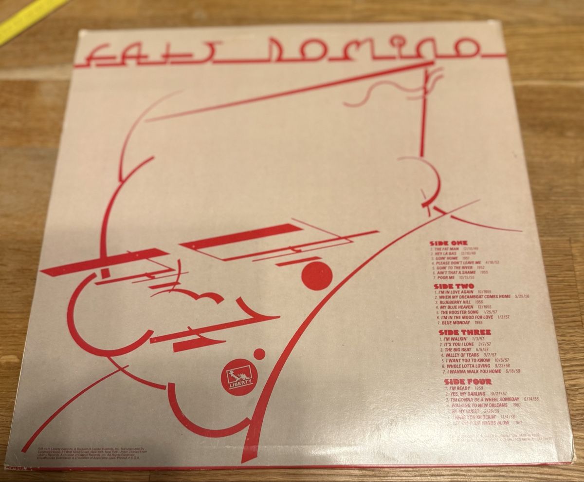 Dischi in vinile: Fats Domino Doppel LP - Schallplatte – Usato da Goldach venduto da Messerguru 2