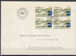 Militärbrief 2.Wk Mit Soldatenmarke