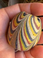 Seltene grosse Amulett Perle Glasperle