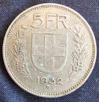 5 Franken 1932/1 ss