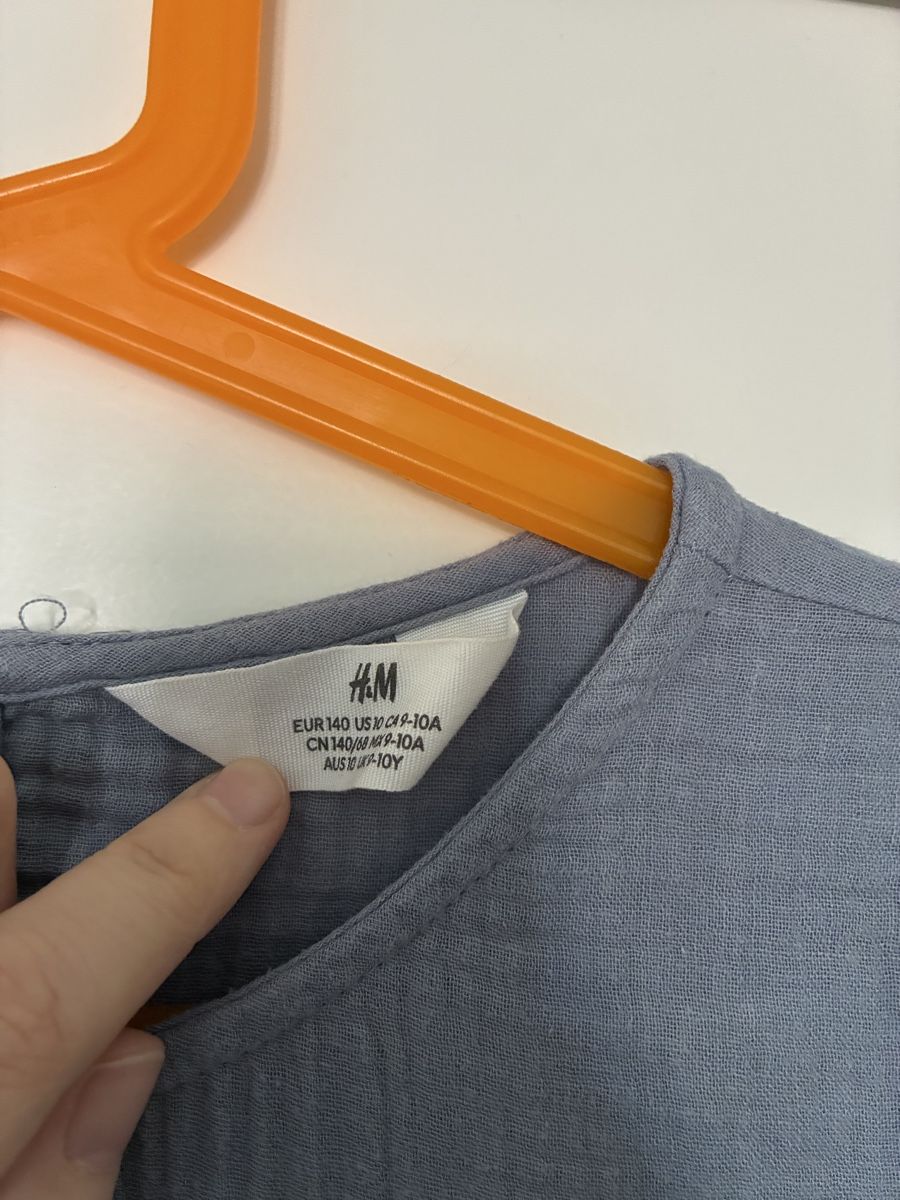 H&M Kleider & Röcke: Musselinkleid von H&M 140 – Gebraucht aus Wädenswil von Gilmored83 1