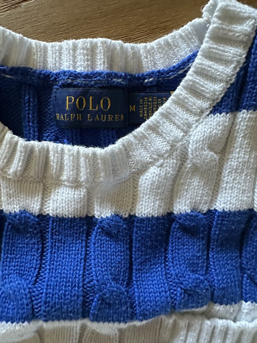 Polo Ralph Lauren Maglioni & Felpe: Polo Ralph Lauren Strickpullover mit Kurzarm Gr. M – Nuovo (secondo la descrizione) da Volketswil venduto da Gesine_11 2