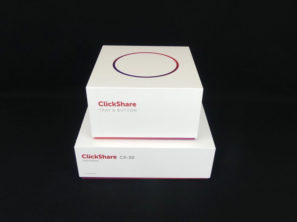 ClickShare Conference 2rd CX-30 und Tray&Button (Neu (gemäss ...