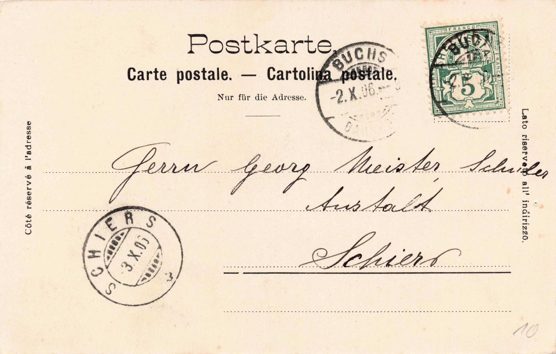 Cartes postales: Gruss aus Buchs – D'occasion à Biasca par Blenio71 1