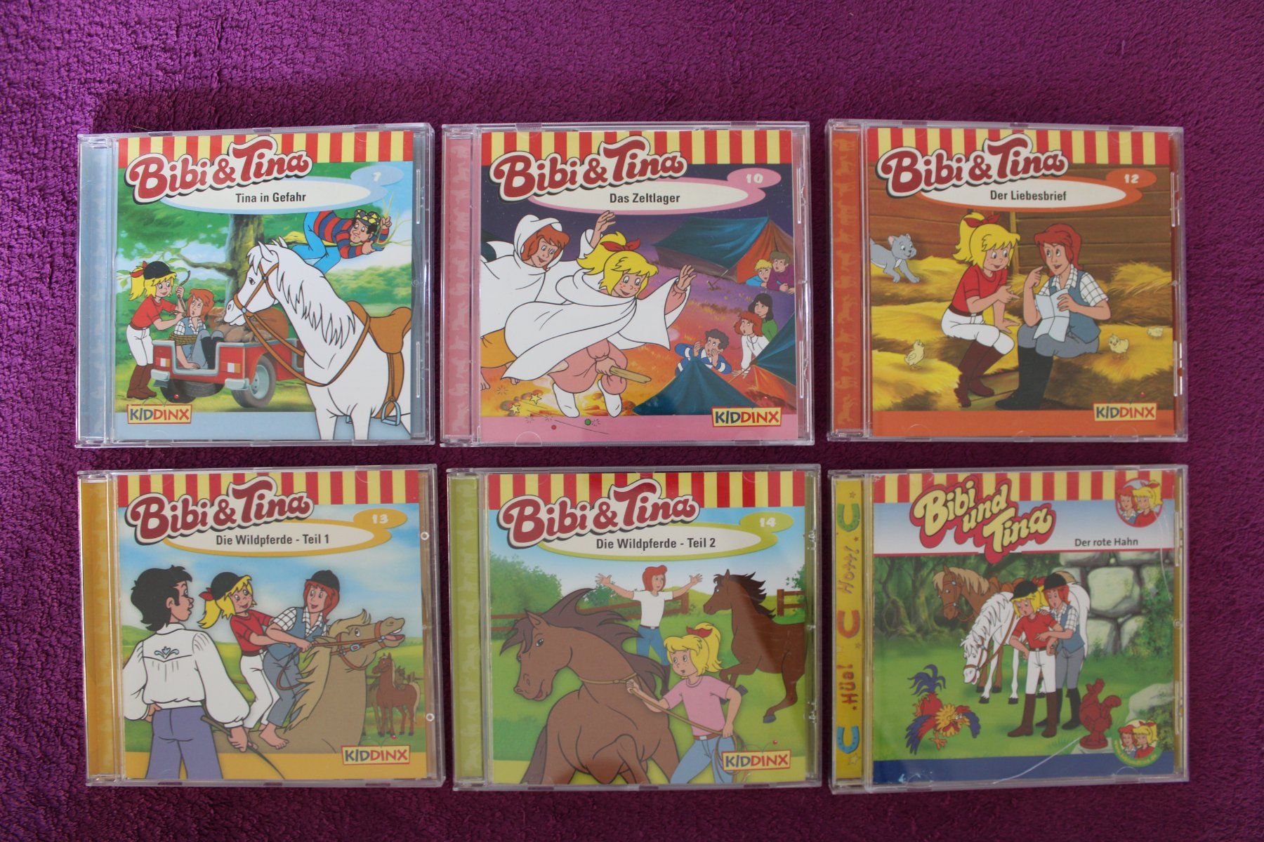 CD: 6 - Bibi & Tina - Hörspiel - CD´s – Usato da Müllheim Dorf venduto da Seeeule01
