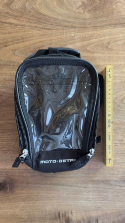 MOTO-DETAIL Tankrucksack mit Klarsichtfach, ca. 3 Liter