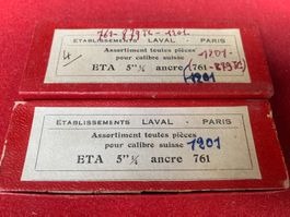 Ets LAVAL - Assortiment Cal. Suisse ETA  5"1/4 cal. 1201
