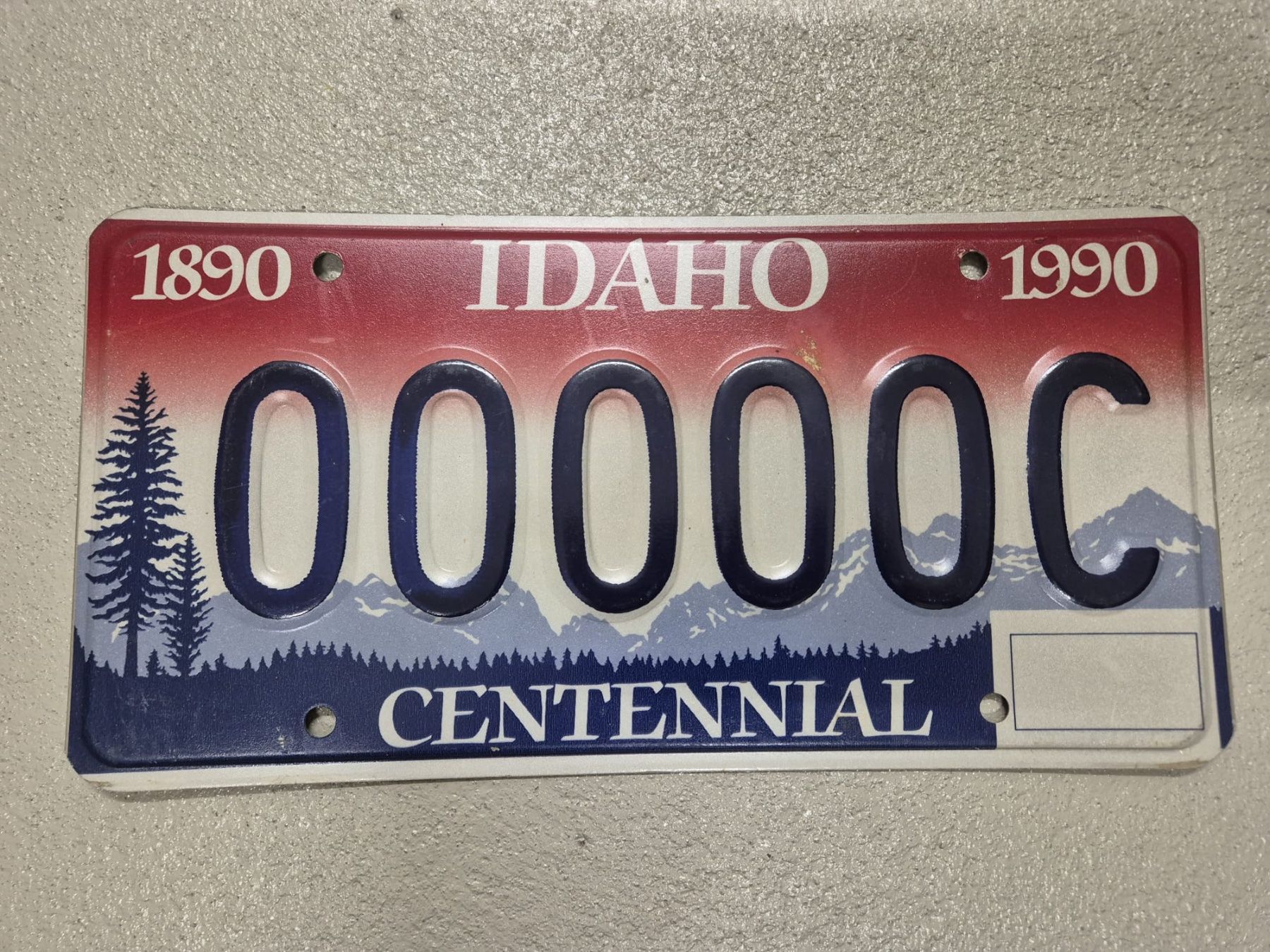 Insegne: US-Kontrollschild Idaho – Usato da Lachen SZ venduto da myr_qk5y
