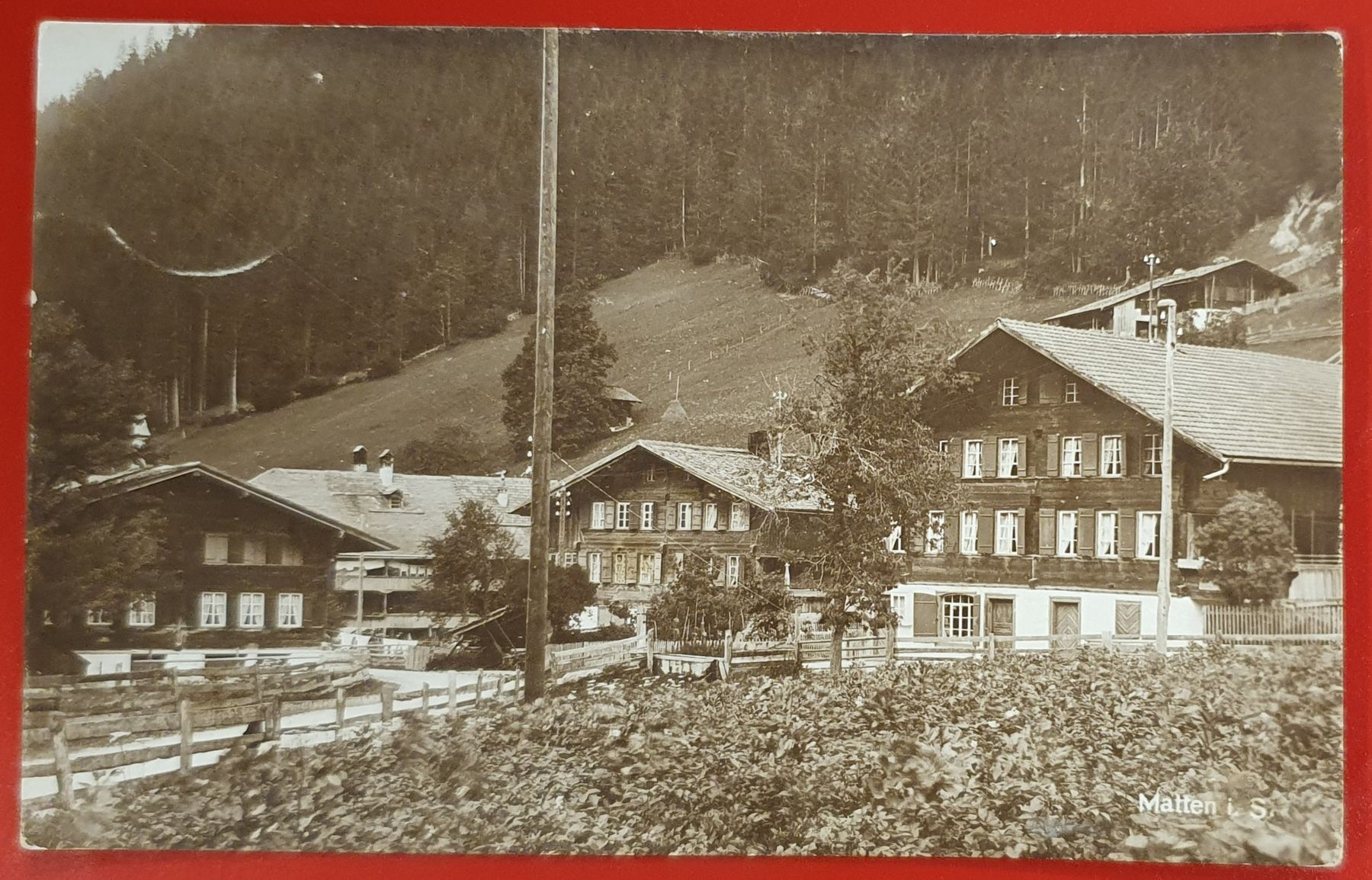 Cartoline postali: Matten – Usato da Kreuzlingen venduto da Rschweiz1