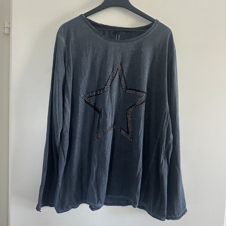 CECIL COTTON BLOUSE STAR L XL