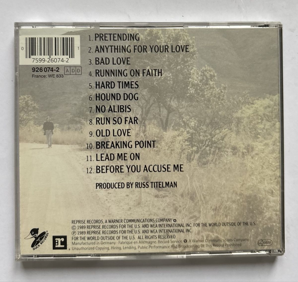 CD: CD Eric Clapton - Journeyman NM/VG+ – Usato da Neuchâtel venduto da Deivid2 3