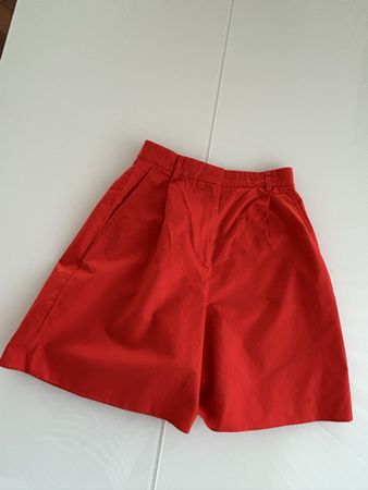 Max Mara Bermuda coral red - size 42 IT