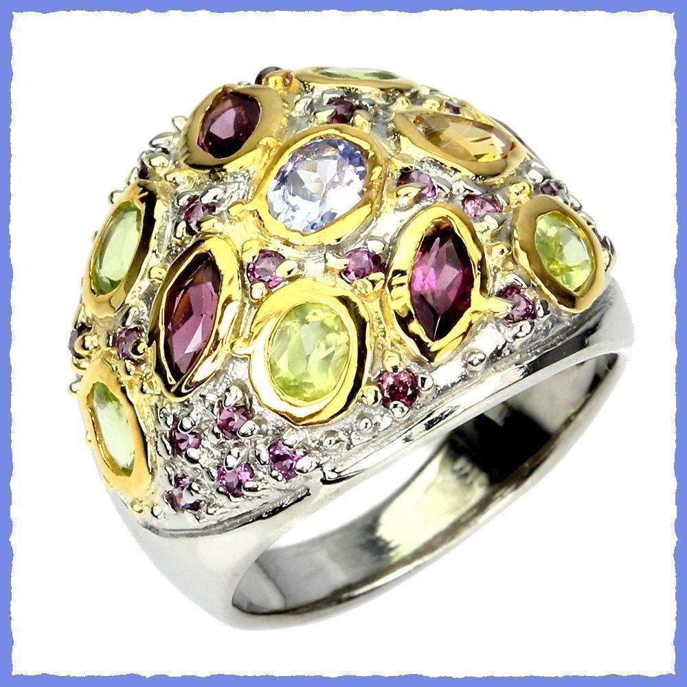 Anelli: ♛ Multicolor 925 Silberring – Nuovo e nell'imballaggio originale da Oberglatt ZH venduto da Hot-Spot 1