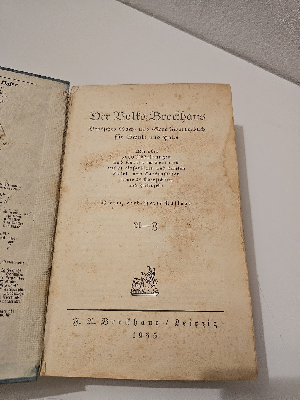 Bücher: Antiker Der Volks-Brockhaus – Gebraucht aus Meisterschwanden von Luluku 1