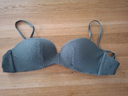 Maillot de bain H&M 85B couleur olive - push up
