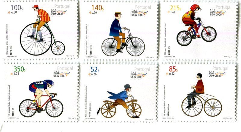 Alle Briefmarken: Briefmarken "Fahrräder". Portugal. – Neu und originalverpackt aus Basel von Butsch5
