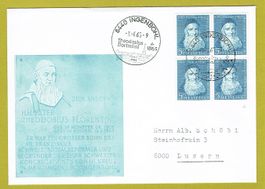 Briefmarken Theodosius Florentini 1865-1965 2 Sonderstempel