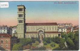 Zürich - Liebfrauenkirche - Litho