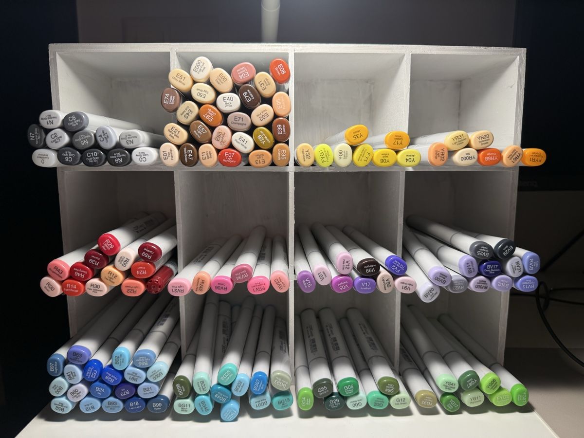 Copic Penna & Evidenziatori: Copic Markers (142 Stück) – Usato da Glattpark(Opfikon) venduto da Alexandra_K_