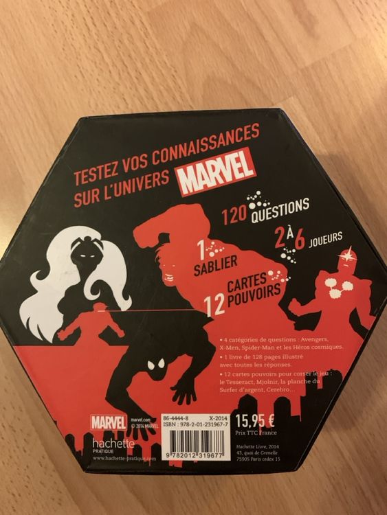 Giochi: Boîte à quizz Marvel – Usato da Lausanne venduto da nat_pk7n 1