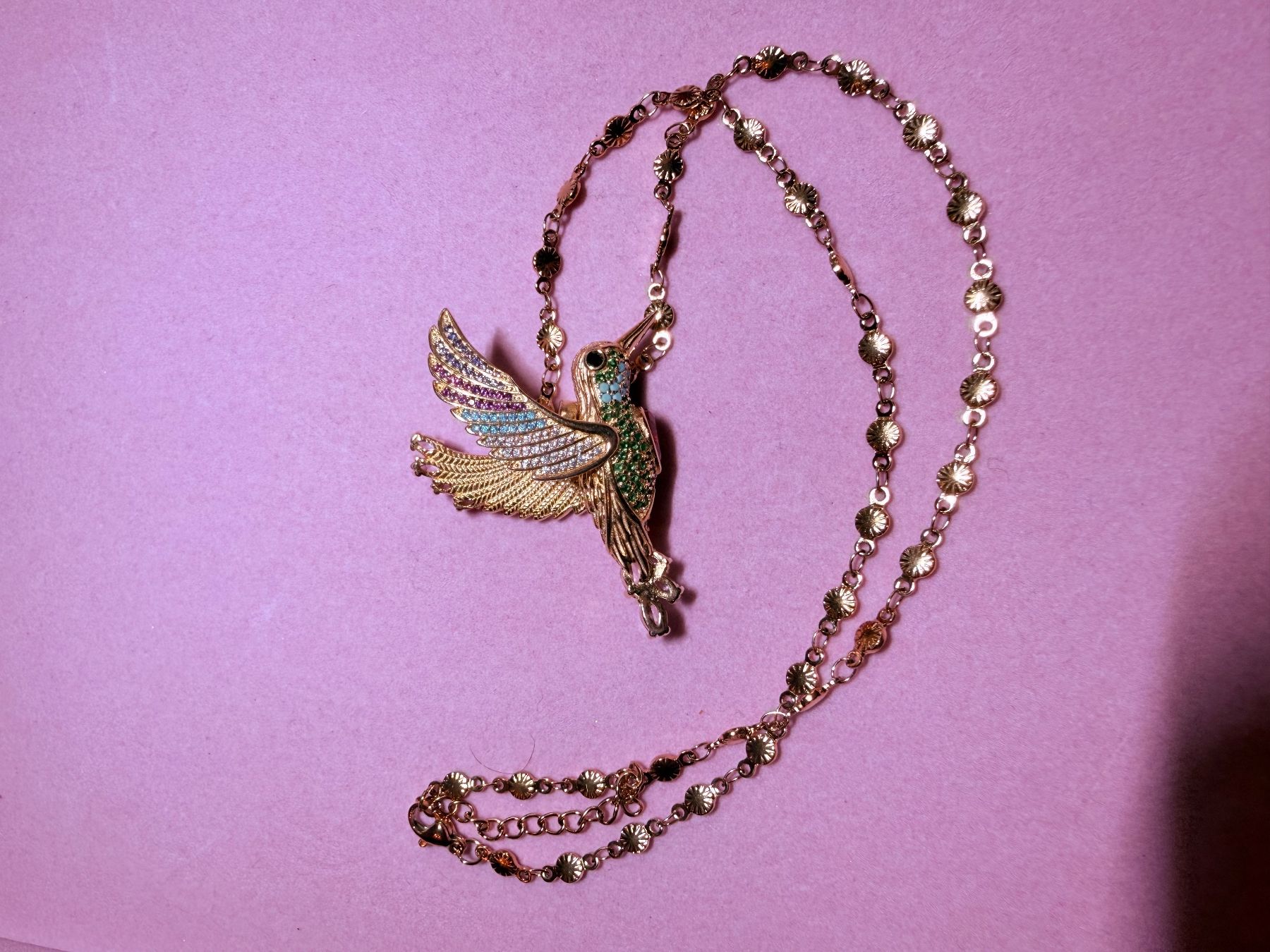 Ketten: Collier Colibri – Neu und originalverpackt aus St-Maurice von Sandrinette123 1