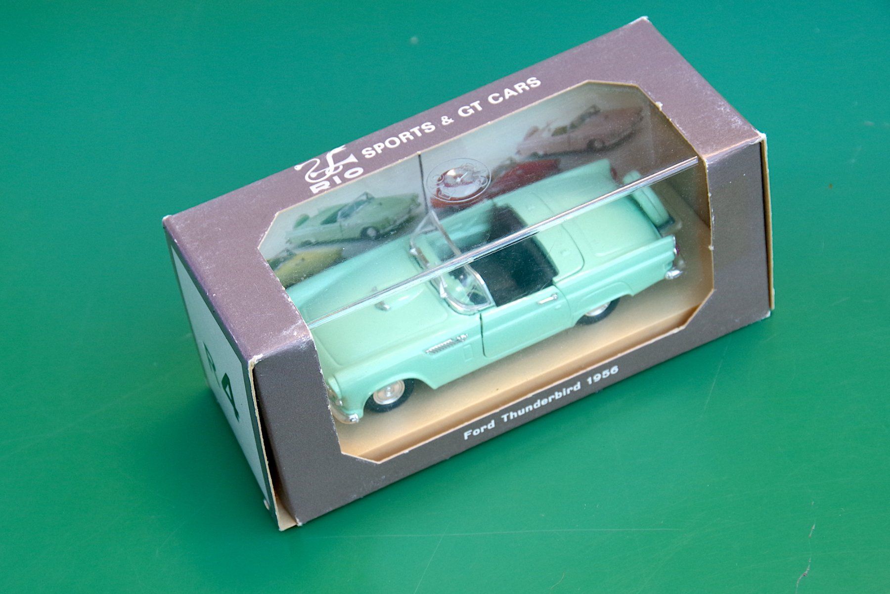 Rio Modellini d'auto: Modellauto Rio R4 Ford Thunderbird 1956, 1/43 – Nuovo e nell'imballaggio originale da Frauenfeld venduto da Danielpwiedmer