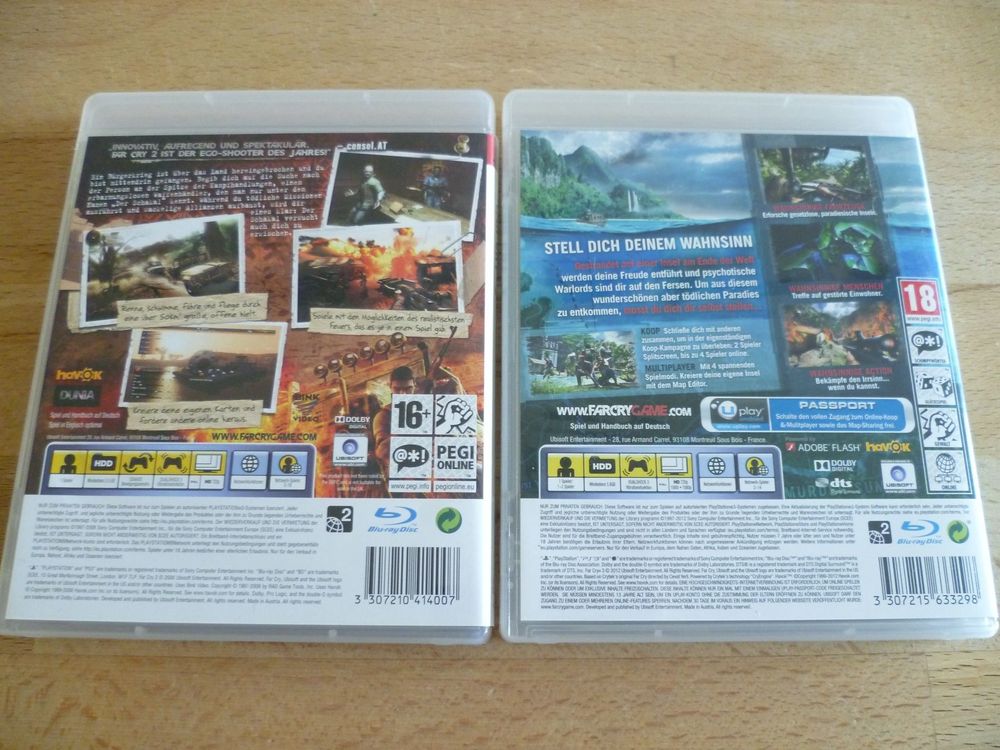Far Cry 2 -PS3 - Bon état - Complet - Pal - Jeux vidéo