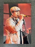 XAVIER NAIDOO original in person Autogramm Grossfoto