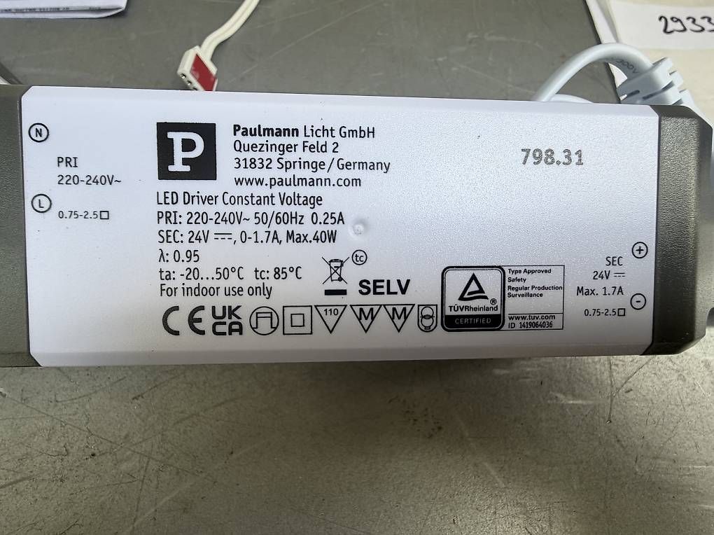 Paulmann Componenti elettronici: neuer Paulmann MaxLED Power Supply – Nuovo e nell'imballaggio originale da Necker venduto da liq24 4