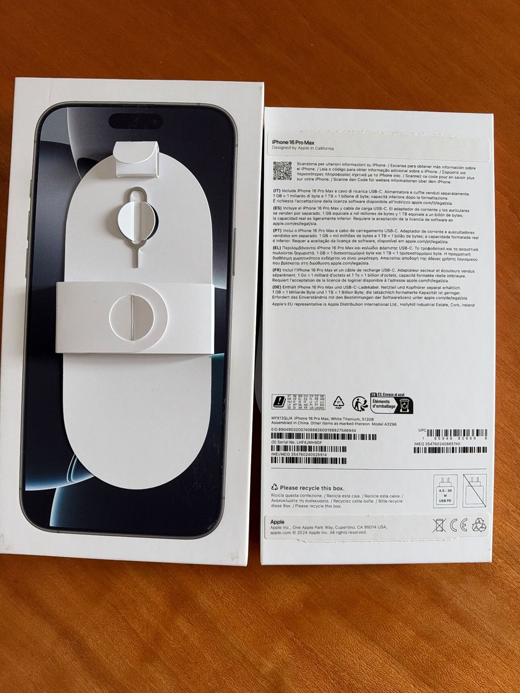 Apple Telefoni cellulari / Smartphones: Apple iPhone 16 Pro Max Weiss 512 GB – Usato da Zürich venduto da Glila 9