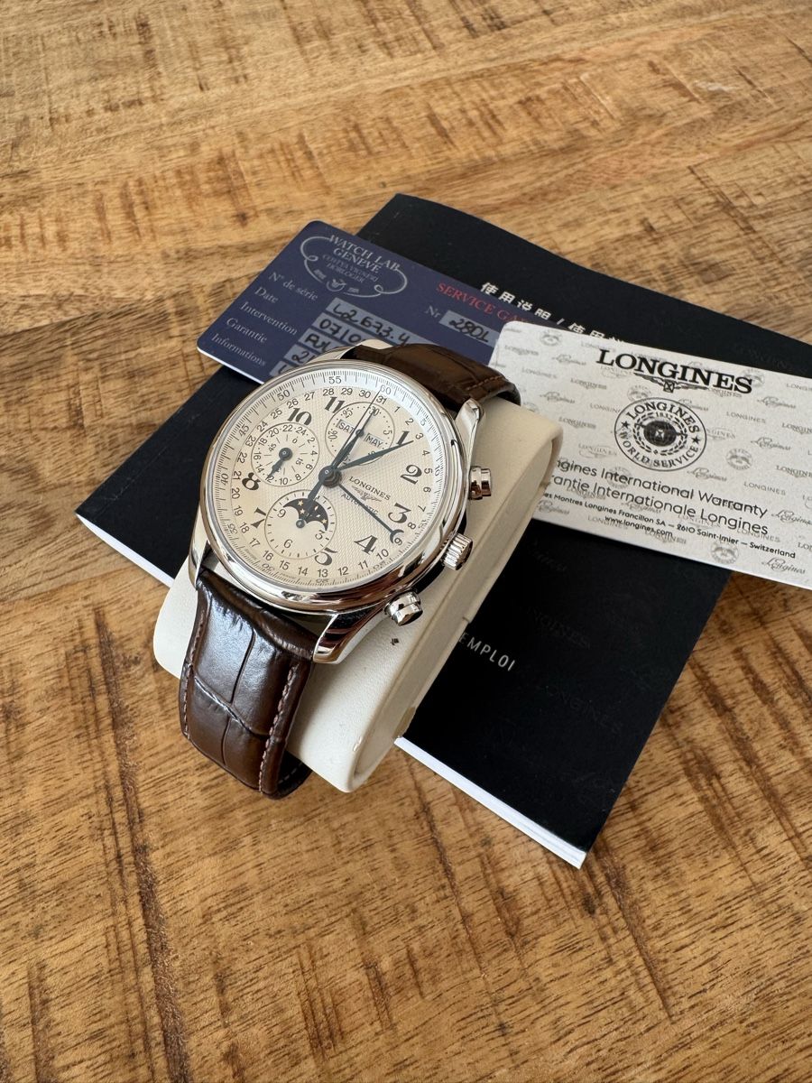 Longines Montres: Revised Longines Master Collection Moonphase – D'occasion à Genève par yan_smp5