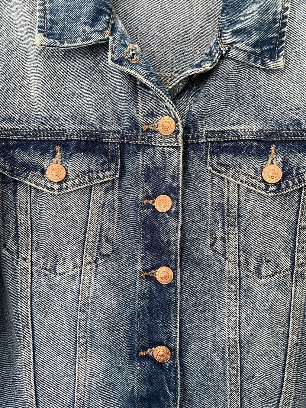 Jacken: Jeansjacke von  Pieces, Gr. M/L – Gebraucht aus Luzern von Feliz 1