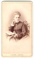 Fotografie F. Kuhn, Basel, Klosterberg, 