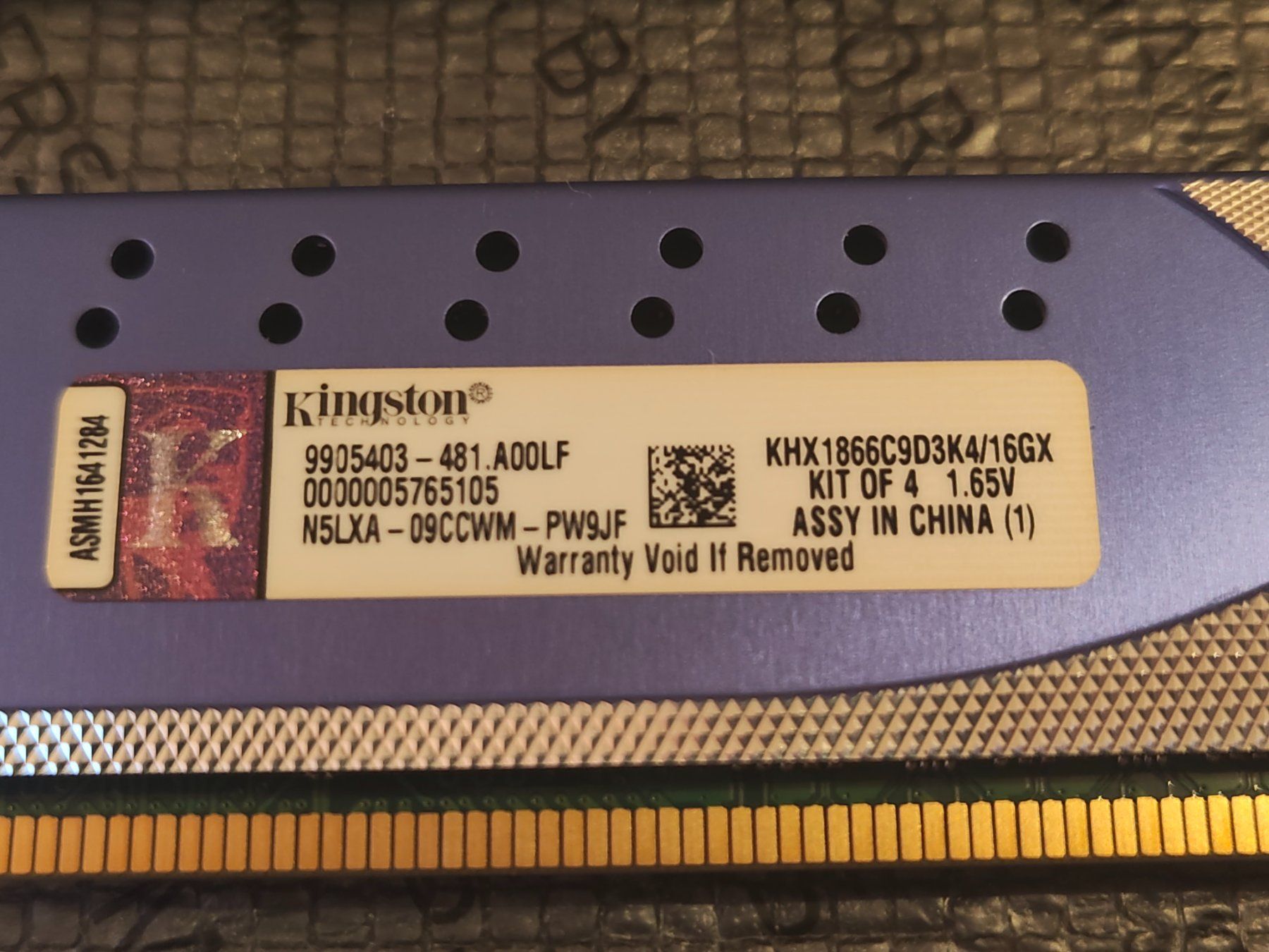 Hyperx Memoria / RAM: Kingston HyperX DDR3 16Go - Kit de Ram – Usato da Seiry venduto da Zhe_AngryBm 3