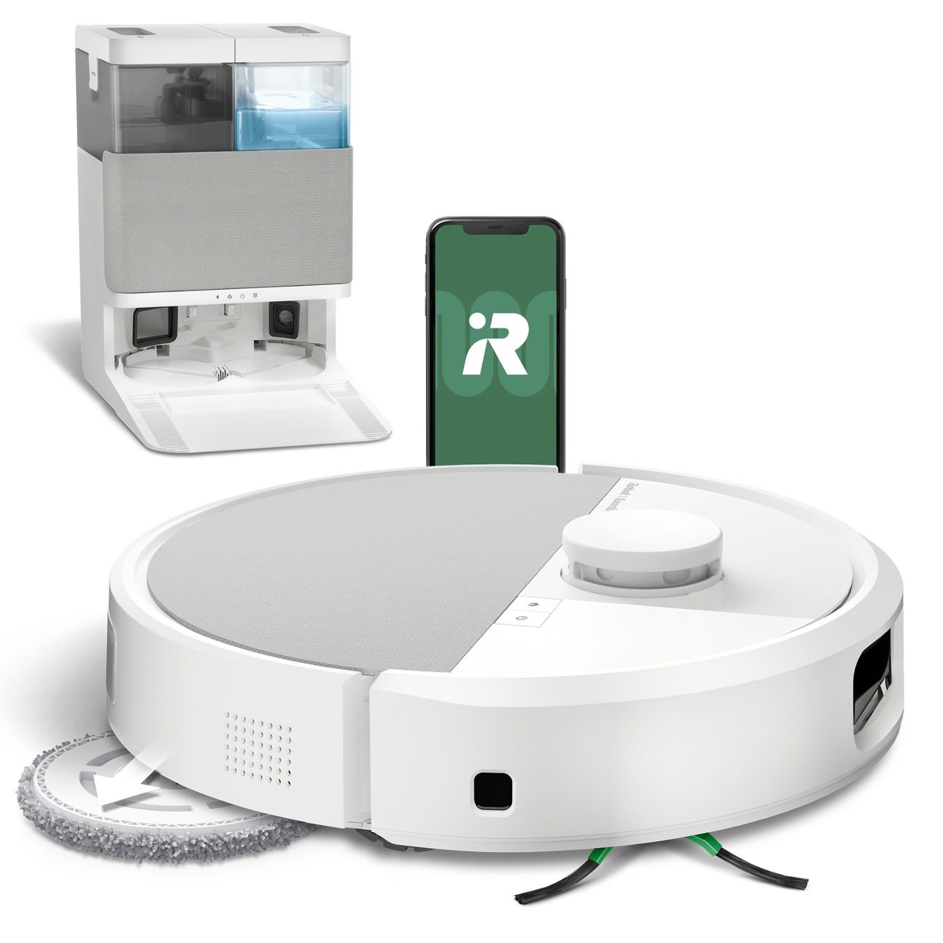 Irobot Aspirateurs & Accessoires: Roomba® Plus 505 Combo Roboter + AutoWash™ Dock - Weiss – D'occasion à Vordemwald par iRoboticsAG