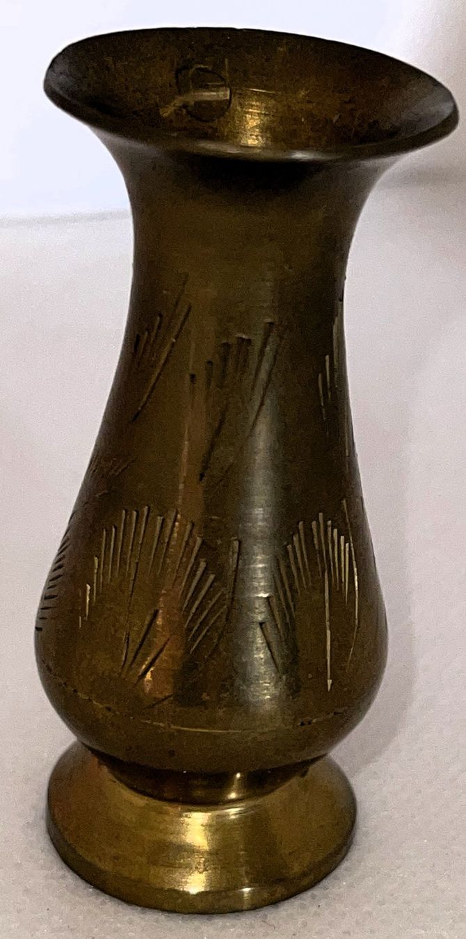 Vasen & Gefässe: Vase Antik Messing – Gebraucht aus Lutzenberg von Pinschi01
