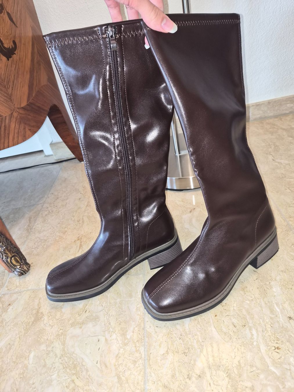 Scarpe da donna: Boots/Stiefel Braun Grösse 42 – Usato da Greifensee venduto da dom_5w72