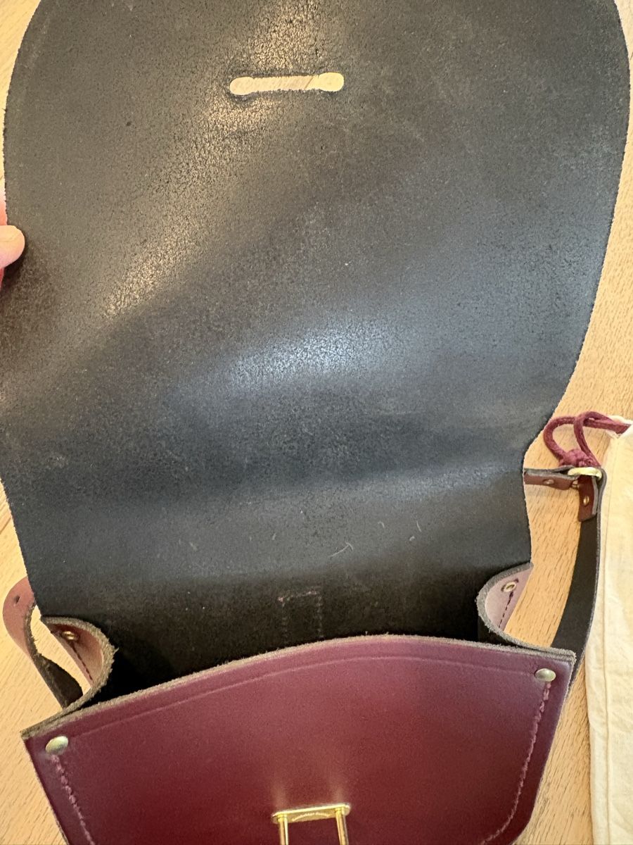 Cambridge Satchel Borse da donna: Sac Cambridge Satchel bordeaux – Usato da GENOLIER venduto da helene220878 4