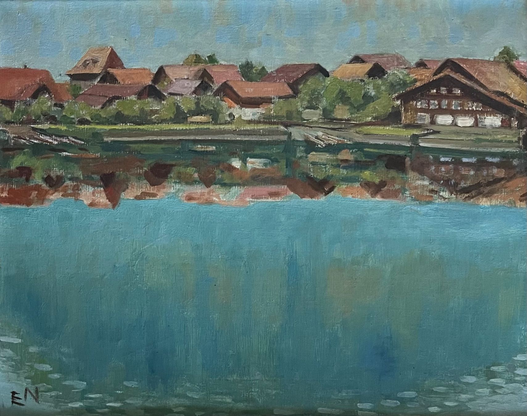 Dipinti: Ernst Nobs (1886-1957) – Usato da Grosshöchstetten venduto da Perle1951 1