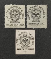 Colombia/Kolumbien Bogota 1889-1903 ungestempelte