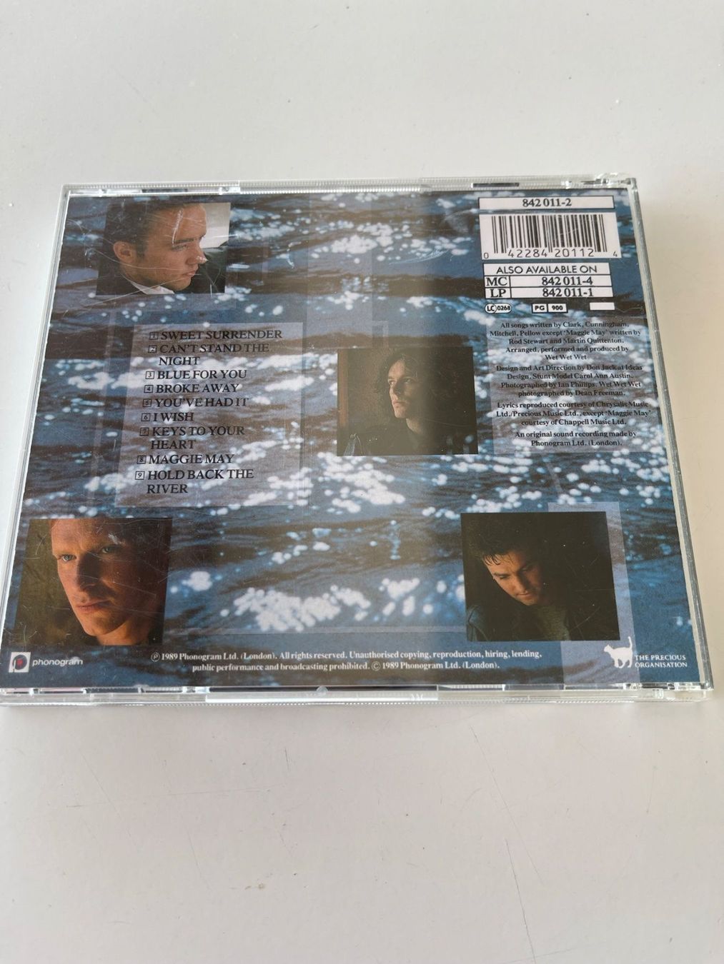 CDs: Wet Wet Wet - Holding back the River – D'occasion à Rüti ZH par alumedien 1